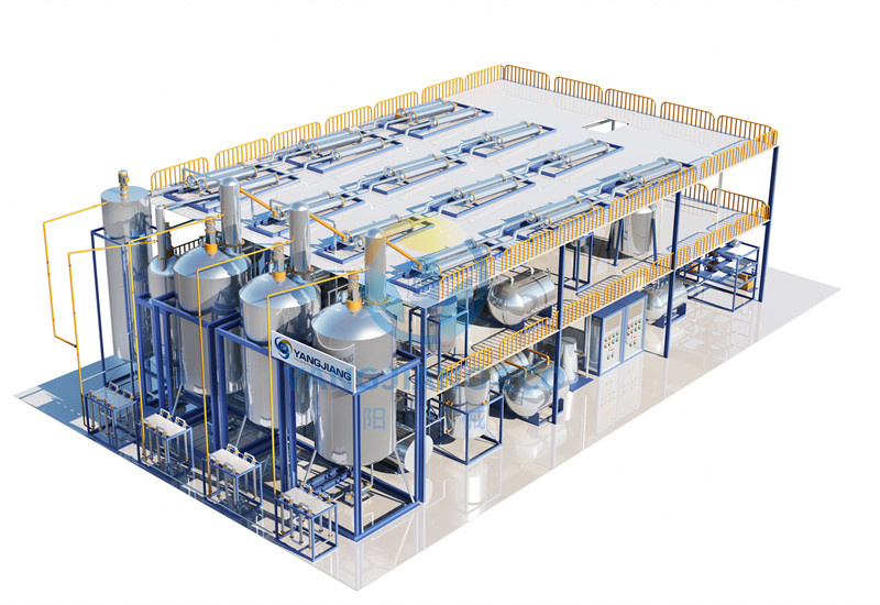 開州基礎油蒸餾設備